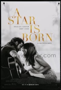 3z910 STAR IS BORN advance DS 1sh 2018 Bradley Cooper stars and directs, romantic image w/Lady Gaga!
