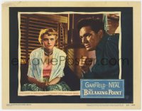 4a273 BREAKING POINT LC #4 1950 John Garfield & Patricia Neal, from Ernest Hemingway's story!
