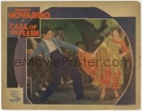 4a291 CALL OF THE FLESH LC 1930 great image of Ramon Novarro dancing with pretty Renee Adoree!
