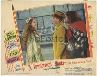 4a330 CONNECTICUT YANKEE IN KING ARTHUR'S COURT LC #1 1949 Bing Crosby, Rhonda Fleming, Bendix