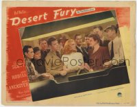 4a357 DESERT FURY LC #2 1947 Burt Lancaster, Lizabeth Scott & Mary Astor gambling at craps table!