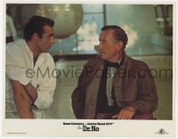 4a383 DR. NO LC R1984 close up of Sean Connery as James Bond talking with author Ian Fleming!