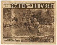 4a419 FIGHTING WITH KIT CARSON chapter 1 LC 1933 Johnny Mack Brown serial, The Mystery Riders!