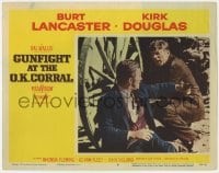 4a491 GUNFIGHT AT THE O.K. CORRAL LC #6 1957 Burt Lancaster, Kirk Douglas, directed by John Sturges!