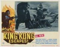 4a570 KING KONG ESCAPES LC #2 1968 he's fighting the giant mechanical ape and a dinosaur!
