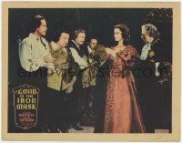 4a624 MAN IN THE IRON MASK Other Company LC 1939 Joan Bennett w/ D'Artagnan & the Three Musketeers!