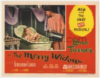 4a634 MERRY WIDOW LC #4 1952 Una Merkel brings more hot water for sexy Lana Turner's bath!