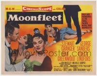 4a081 MOONFLEET TC 1955 Fritz Lang, Stewart Granger, Joan Greenwood, sexy Viveca Lindfors