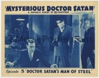 4a674 MYSTERIOUS DOCTOR SATAN chapter 5 LC 1940 hero catches villain, Doctor Satan's Man of Steel!