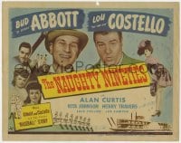 4a091 NAUGHTY NINETIES TC 1945 Bud Abbott & Lou Costello perform classic Who's on First routine!
