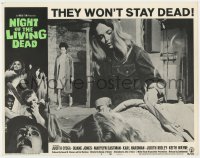 4a690 NIGHT OF THE LIVING DEAD LC #2 1968 George Romero zombie classic, girls in basement!