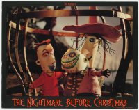 4a693 NIGHTMARE BEFORE CHRISTMAS LC 1993 Tim Burton & Disney stop-motion animated feature!