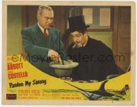 4a713 PARDON MY SARONG LC #6 R1948 magician Lou Costello is surprised when he looks in hat!