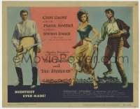 4a125 PRIDE & THE PASSION TC 1957 Cary Grant w/sword, Frank Sinatra w/whip, sexy Sophia Loren!