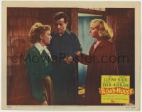 4a769 ROAD HOUSE LC #5 1948 Cornel Wilde between Ida Lupino & Celeste Holm, film noir!