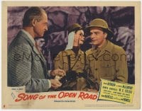 4a838 SONG OF THE OPEN ROAD LC 1944 explorers Edgar Bergen & Charlie McCarthy with Reginald Denny!