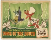 4a840 SONG OF THE SOUTH LC #8 1946 Walt Disney cartoon, Br'er Fox prepares to eat Br'er Rabbit!