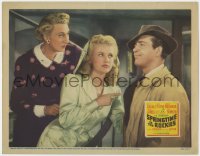4a850 SPRINGTIME IN THE ROCKIES LC 1942 Charlotte Greenwood & Betty Grable look at John Payne!