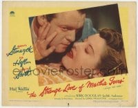 4a859 STRANGE LOVE OF MARTHA IVERS LC #5 1946 best close up of Barbara Stanwyck & Van Heflin!