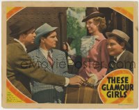 4a894 THESE GLAMOUR GIRLS LC 1939 beautiful Anita Louise on train w/ Castle, Hayes, and Getchell!