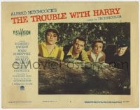 4a932 TROUBLE WITH HARRY LC #5 1955 Edmund Gwenn, John Forsythe, Shirley MacLaine, Mildred Natwick!