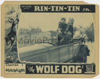 4a979 WOLF DOG chapter 8 LC 1933 Frankie Darro fighting, art of Rin Tin Tin Jr., Avenging Fangs!