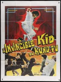 4b863 IMPOSSIBLE KID OF KUNG FU French 1p 1982 Filipino kung fu, great martial arts montage!