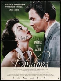 4b918 PANDORA & THE FLYING DUTCHMAN French 1p R2013 best close up of James Mason & Ava Gardner!