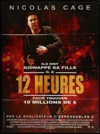4b964 STOLEN French 1p 2012 close up of Nicolas Cage running, directed by Simon West!
