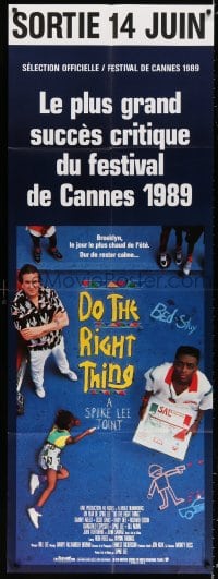 4b726 DO THE RIGHT THING French door panel 1989 directed by Spike Lee, Danny Aiello, Brooklyn!