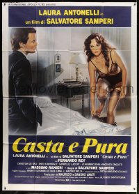 4b299 CHASTE & PURE Italian 2p 1981 Salvatore Samperi's Casta e Pura, sexy Laura Antonelli, rare!