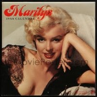 4b129 MARILYN MONROE calendar 1988 a different sexy image of her for each month, color cover!
