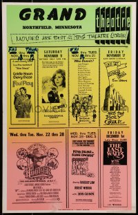 4b482 GRAND local theater WC 1978 Monty Python and the Holy Grail, Revenge of the Pink Panther!