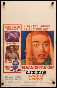 4b554 LIZZIE WC 1957 Eleanor Parker is a female Jekyll & Hyde times three, which was her real self