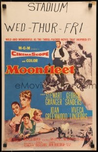4b589 MOONFLEET WC 1955 Fritz Lang, Stewart Granger, Joan Greenwood, sexy Viveca Lindfors!