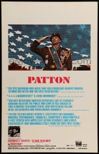 4b609 PATTON WC 1970 A Salute to a Rebel, General George C. Scott, World War II classic!