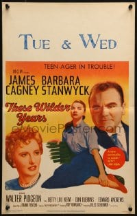 4b666 THESE WILDER YEARS WC 1956 James Cagney & Barbara Stanwyck have a teenager in trouble!