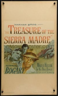 4b678 TREASURE OF THE SIERRA MADRE WC 1948 completely different art of Humphrey Bogart, John Huston