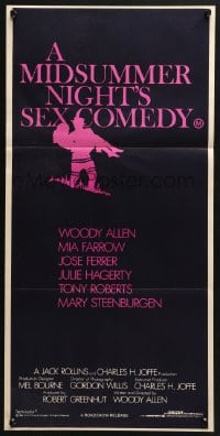 4c723 MIDSUMMER NIGHT'S SEX COMEDY Aust daybill 1982 Woody Allen, Mia Farrow, Jose Ferrer
