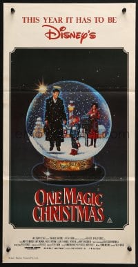 4c764 ONE MAGIC CHRISTMAS Aust daybill 1985 Mary Steenburgen, Harry Dean Stanton, Disney!