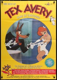 4c172 BEST OF TEX AVERY German 1980s the Wolf leers at Red Hot Riding Hood, Droopy!