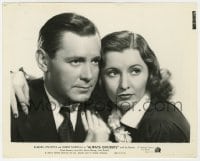 4d115 ALWAYS GOODBYE  8.25x10.25 still 1938 best portrait of Barbara Stanwyck & Herbert Marshall!