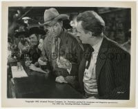 4d164 BEND OF THE RIVER  8x10.25 still 1952 Jimmy Stewart & Arthur Kennedy having a drink at the bar!