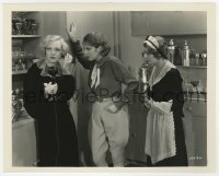 4d186 BLONDIE OF THE FOLLIES  8x10 still 1932 Billie Dove & maid look at Marion Davies with phone!