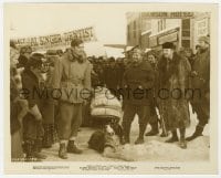 4d220 CALL OF THE WILD  8x10 still 1935 Clark Gable & Jack Oakie by Buck the sled dog, Jack London!