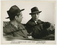 4d274 DARK PASSAGE  8x10.25 still 1947 Humphrey Bogart held at gunpoint while driving car!