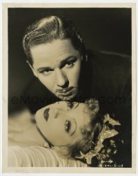 4d396 GIRL FRIEND  8x10.25 still 1935 best romantic close up of Ann Sothern & Roger Pryor, rare!
