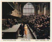 4d041 GOODBYE MR. CHIPS color 8x10 still 1970 Petula Clark & Peter O'Toole with students!