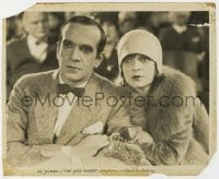 4d536 JAZZ SINGER  8x10 still 1927 extreme close up of sad Al Jolson arm-in-arm with May McAvoy!