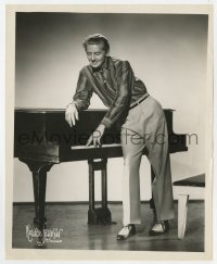 4d542 JERRY LEE LEWIS  8x10 still 1960s portrait of the musician with piano by Maurice Seymour!